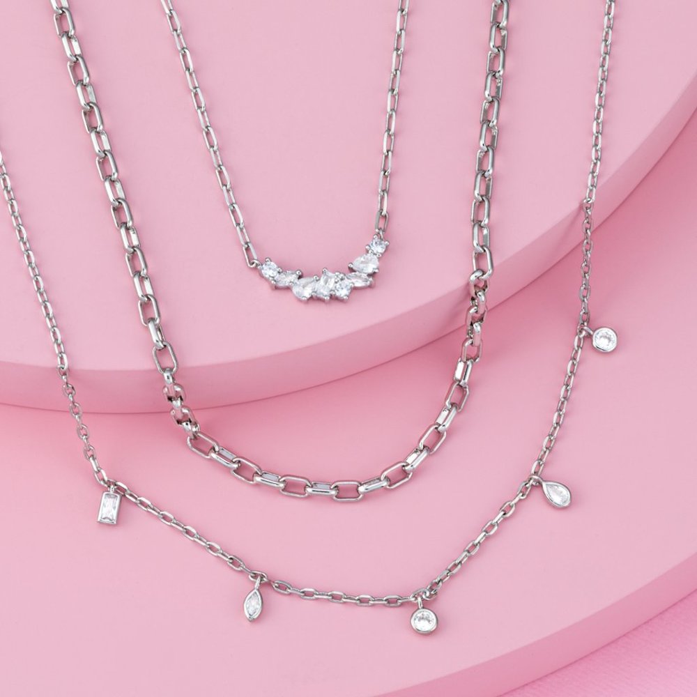 Boho Layered Necklace, Charmed Aroma Wanderlust Collection